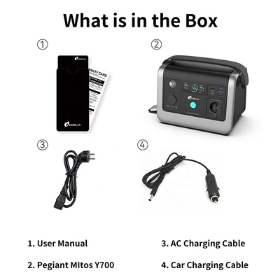 Générateur à ondes pures de 110v 220v 230v 700W 1000W 2000W pour et centrale électrique portable