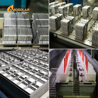 3000 durée de vie GEL batterie au plomb acide 12V 100AH pour système de stockage solaire à cycle profond