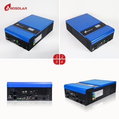 Invertisseur solaire hybride de 5 kW 10 kW 48 V avec contrôleur MPPT et certification CE/RHOS/IEC
