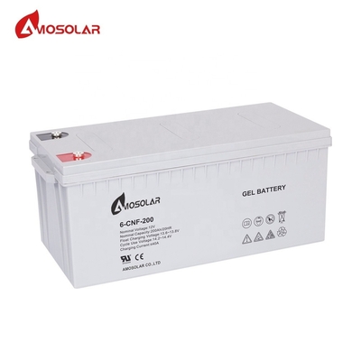 3000 durée de vie de la batterie solaire Amosolar GEL 12V 100Ah pour appareils électroniques grand public