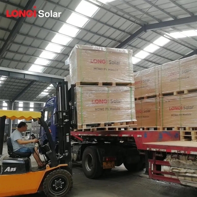 Amosolar PERC mono panneau solaire BIPV Modules photovoltaïques simples de 550 watts pour le système d'énergie solaire