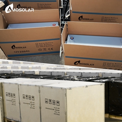 250h 12v batterie plomb-acide scellée durable et fiable pour le système d'énergie solaire