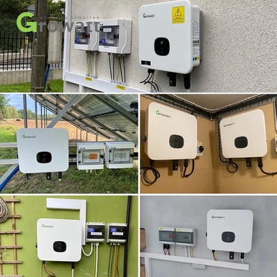 Growatt 5kw 6kw monophase 220V sur réseau inverseur solaire pour le système domestique