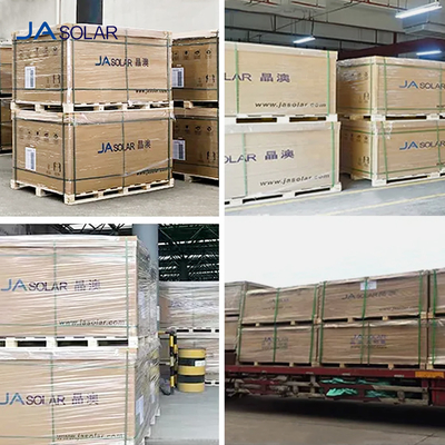 144 cellules Panneau solaire mono 440-460 watts avec technologie à demi-cellule et connecteur MC4