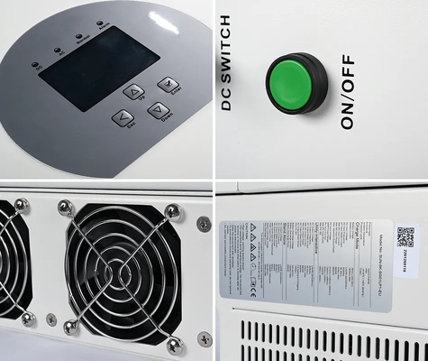 Deye Sun 5K 6K 8KW 10K 12K Inverseur hybride à trois phases 33.6KG 99,90% Efficacité de l'inverseur