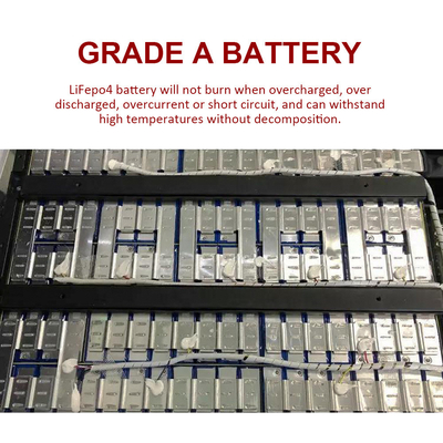 Solution de stockage d'énergie 48V/51.2V Piles au lithium montées sur un rack à grande capacité