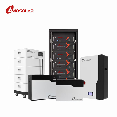 Solution de stockage d'énergie 48V/51.2V Piles au lithium montées sur un rack à grande capacité