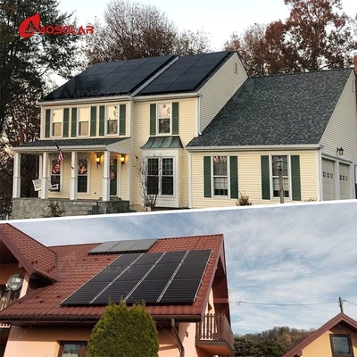 108 cellules 6x18 demi-cellule tout noir mono panneau solaire 400W 405W 410W 415W 420W pour votre