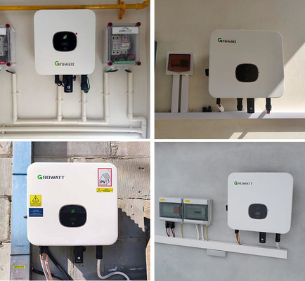 17 kg Poids Contrôleur MPPT Growatt MOD 10KTL3-X 10kw 15kw 20kw Inverseur de réseau solaire