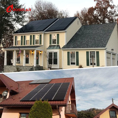 Amosolar solaire 400w panneaux solaires à bardeaux connecteur MC4 connecteur compatible pour votre