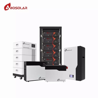 Batterie Amosolar 48V 100Ah LifePO4 Hv Batterie au lithium-ion à longue durée de vie