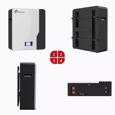 Batterie Amosolar 48V 100Ah LifePO4 Hv Batterie au lithium-ion à longue durée de vie
