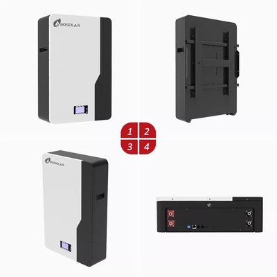 Batterie Amosolar 48V 100Ah LifePO4 Hv Batterie au lithium-ion à longue durée de vie