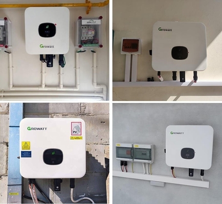 Growatt MOD 15KTL3-X Inverseur solaire 15kw Trois phases sur le réseau 2 Inverseur MPPT avec WIFI et fonction 4G