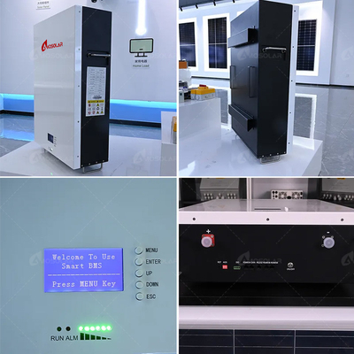 Amosolar 10kwh 5kwh 48v 100ah 200ah Batterie solaire au lithium pour le stockage à température ambiante