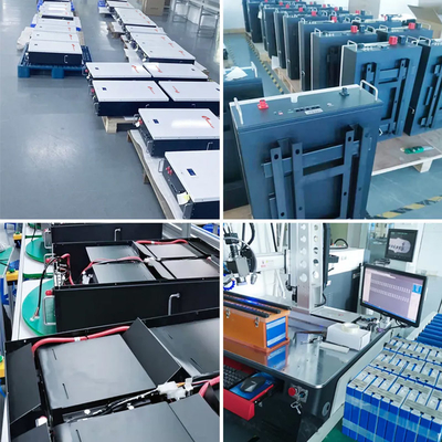Amosolar 10kwh 5kwh 48v 100ah 200ah Batterie solaire au lithium pour le stockage à température ambiante