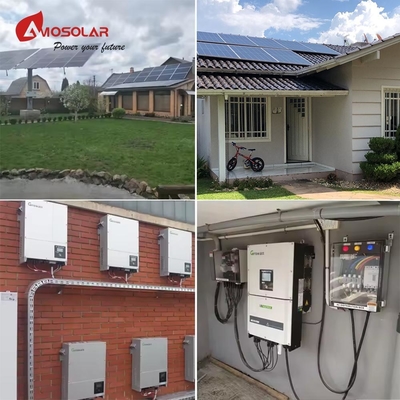 Coût du système d'énergie solaire 5KW 8KW 10KW pour le réseau domestique hors réseau régulateur PWM complet