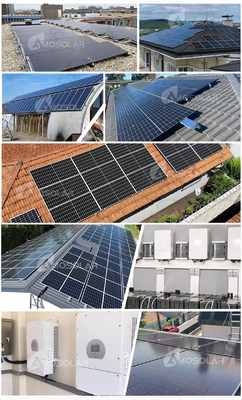 Système solaire résidentiel hybride de stockage d'énergie pour la maison