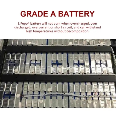 48V/51.2V 100Ah pile au lithium monture 51.2V 200Ah pile au lithium-ion parfait