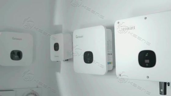 3 kW 5 kW 10 kW 12 kW 13 kW 15 kW Inverteurs solaires sur réseau pour l'installation de systèmes solaires à domicile