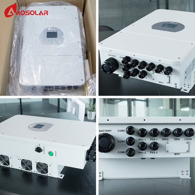 Deye SUN-5K-12K-SG01LP1 hybride sur le réseau Inverteur hybride technologie pour le système d'énergie solaire