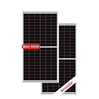 Panneau solaire de 500W 505W 495W 500W modules photovoltaïques avec un rendement de 21,25% et CE approuvé