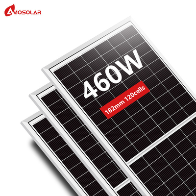 Panneau solaire au silicium monocristallin de 440 à 460 W avec certificat CE/TUV/INMETRO/ISO