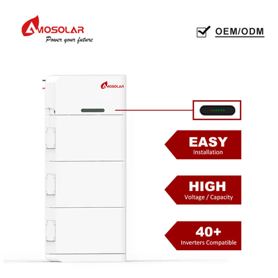 OEM/ODM Acceptable batterie haute tension 512V LiFePO4 pour le stockage de l'énergie électrique
