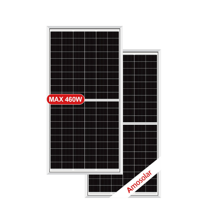 Cadre en alliage d'aluminium anodisé Amosolar 182mm 450w 455w 460w 465w Panneaux solaires
