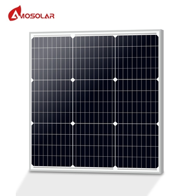 Panneau solaire monocristallin de petite taille 20W 30W 40W 50W 55W 60W avec boîte de jonction IP67