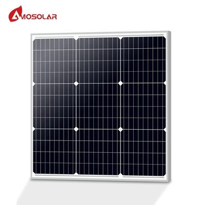 Panneau solaire mono Amosolar 55 Watt 100 Watt 150 Watt 200 Watt Liste avec certificat CE