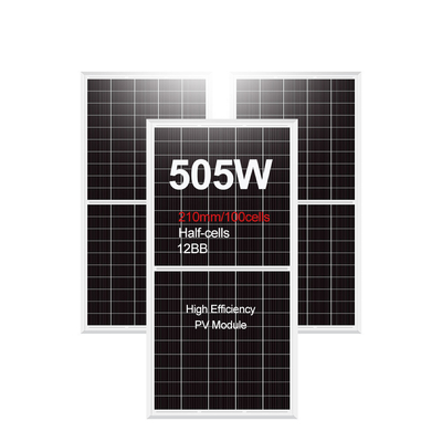 Améliorez votre installation photovoltaïque avec un kit de panneaux solaires de 485w 490w 495w 500w 505w de certifié