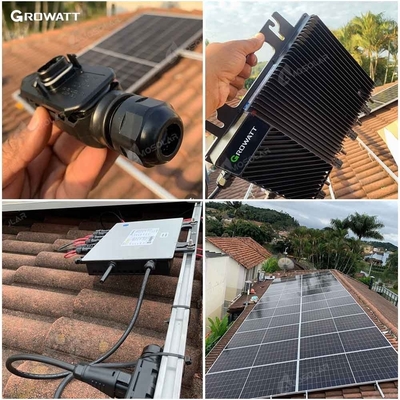 IEC 62116 Certifié 1200w 1600w 2000w Inverseur de liaison de réseau solaire pour système haute tension