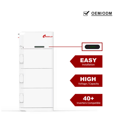 409.6V pile batterie lithium-ion pour le stockage de l'énergie de puissance Dimension L*W*H 630*185*1650