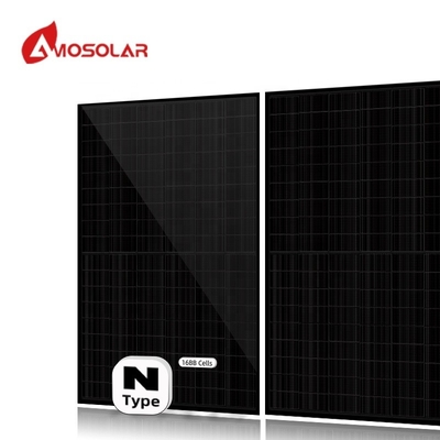 22.83% d'efficacité des panneaux Mbb 144 mono panneaux solaires à demi-cellule pour le programme gouvernemental