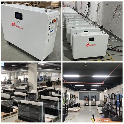 Système de stockage d'énergie solaire Amosolar Batterie au lithium 48V 100Ah 200Ah 280Ah 5Kwh 10Kwh