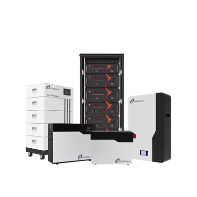 Amosolar 48V/51.2V 100ah 200ah 5kwh 10kwh 2.5kwh Batterie au lithium-ion pour le stockage solaire