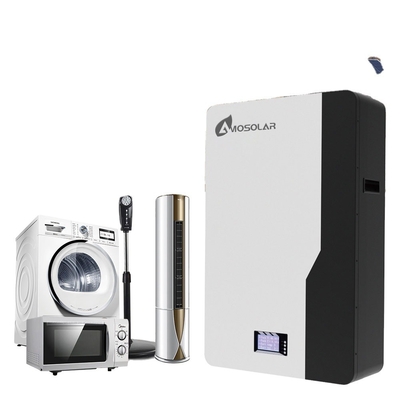 Amosolar 48V/51.2V 100ah 200ah 5kwh 10kwh 2.5kwh Batterie au lithium-ion pour le stockage solaire