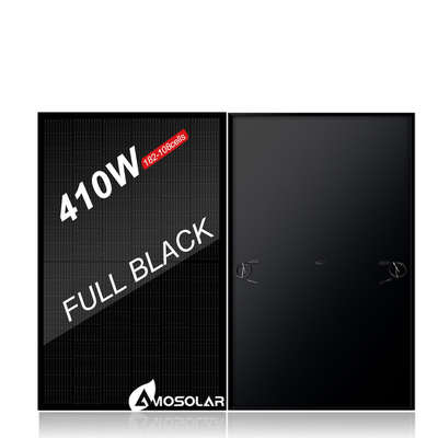 Panneau solaire mono 400w 410w 420w 430w avec cadre en alliage d'aluminium anodisé N-TYPE