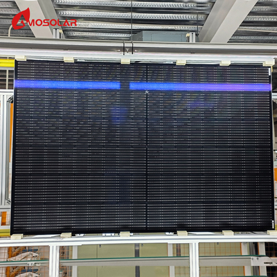 Panneau solaire mono 400w 410w 420w 430w avec cadre en alliage d'aluminium anodisé N-TYPE