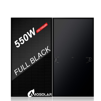Panneaux solaires monocristallins 540W 545W 550W avec connecteur PV et MC4 compatible