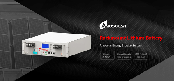 12V 24V 48V 100ah 200ah 300ah 400ah Lifepo4 Batterie solaire pour le stockage de l'énergie solaire