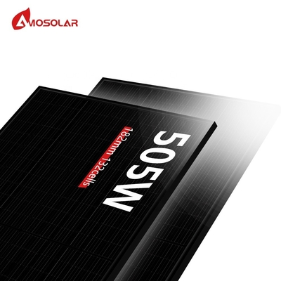 460W 480W 500W 550W 580W 650W Panneaux solaires entièrement noirs avec certificat CE TUV INMETRO ETL