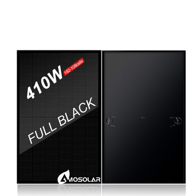 400W Amosolar monocristallin mono panneau Europe entrepôt panneaux solaires avec des matériaux