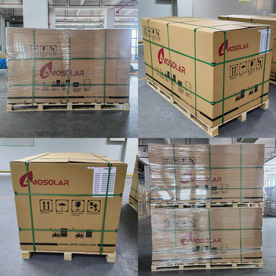 400W Amosolar monocristallin mono panneau Europe entrepôt panneaux solaires avec des matériaux