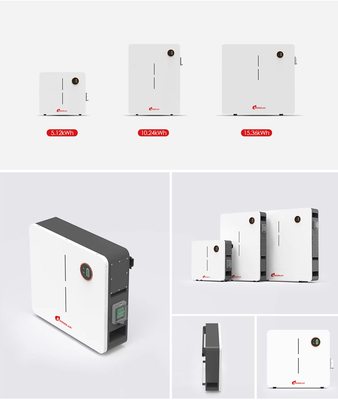 Solution tout en un Amosolar 48v 51.2v 100ah 200ah Batterie au lithium pour appareils électroménagers
