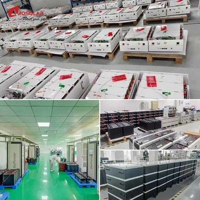 Amosolar Lifepo4 Batterie 48V 51.2V 100Ah 200Ah 300Ah Batteries au lithium cycle profond