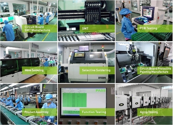 Montage au sol Growatt 3-15KTL3-X XH double MPPT 3KW 5KW 7KW 10KW 15KW sur l'onduleur de réseau