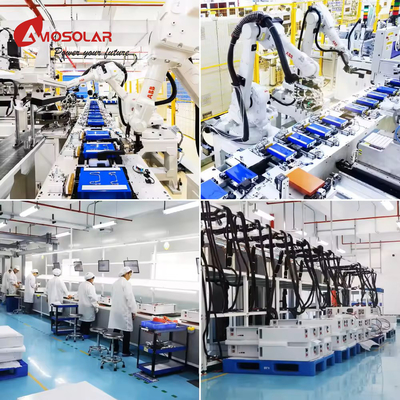 Amosolar Lithium Battery Pack 5-10 kWh Portée de puissance de sortie pour montage murale et solaire