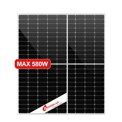 Panneaux solaires monocristallins de type N de 210 mm 560W 570W 580W pour le système d'énergie solaire